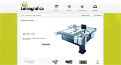Desktop Screenshot of lineagrafica.com.co