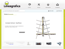 Tablet Screenshot of lineagrafica.com.co